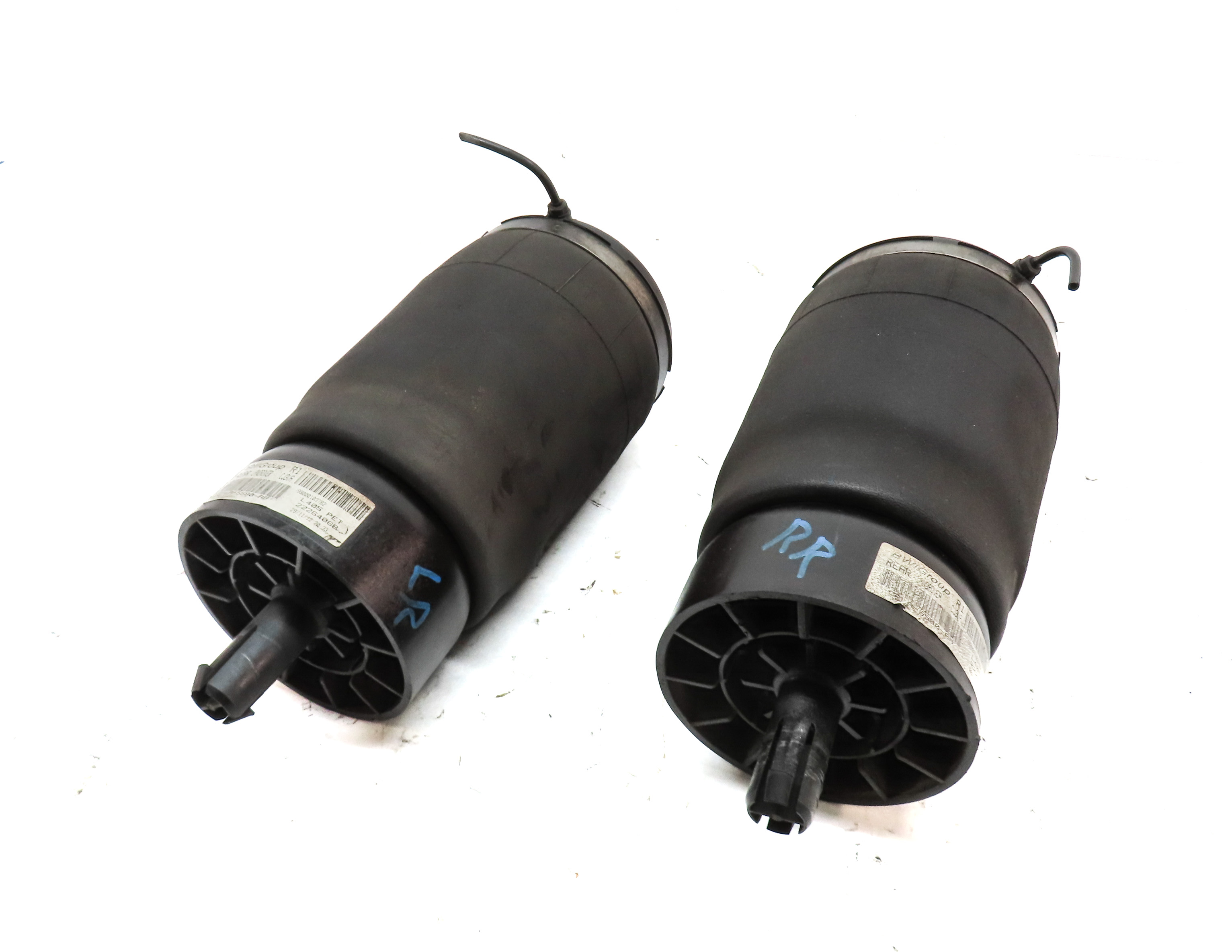 2013-2019 RANGE ROVER (L405) LEFT & RIGHT REAR AIR SUSPENSION AIR SPRING SET-2 — exact item pictured